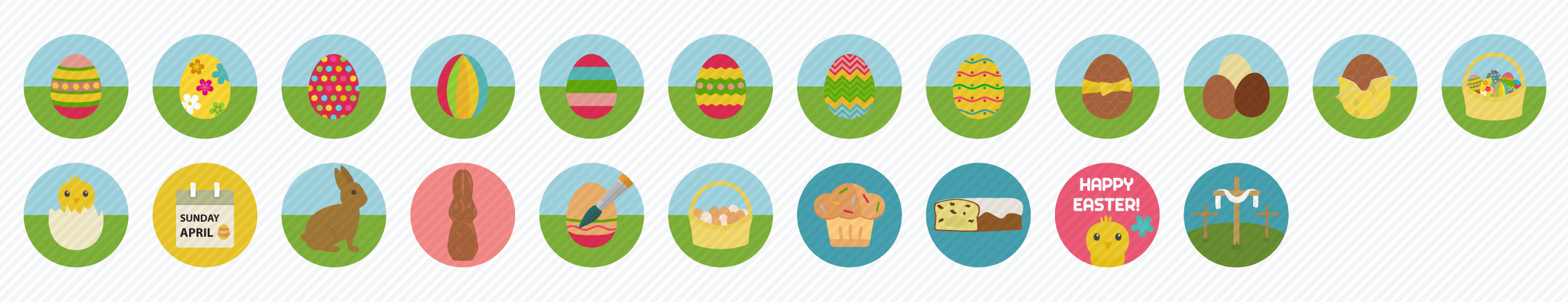 Easter_Flat_Icons