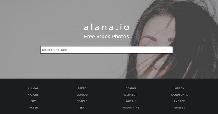 alana stock photo website